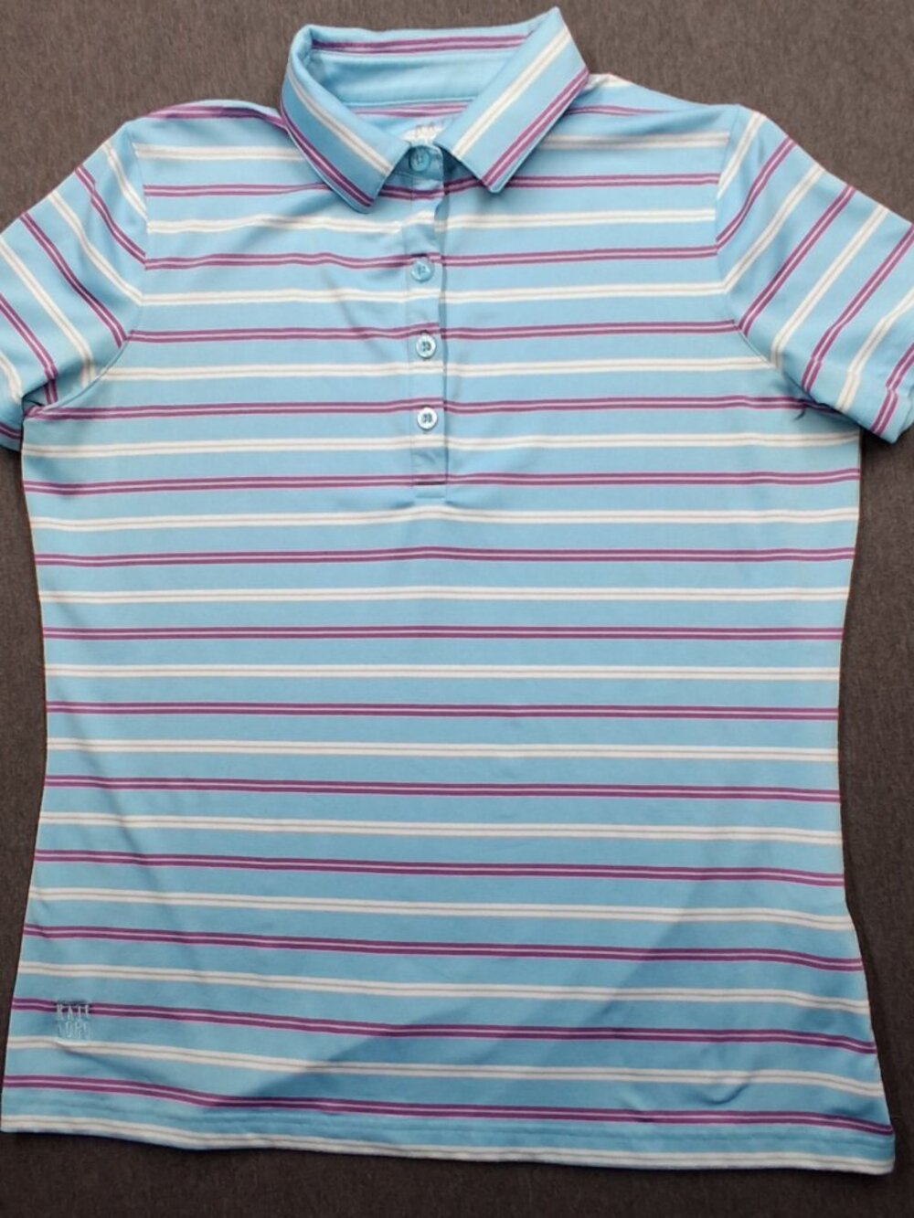 Kate Lord golf shirt size large Multicolored  Like new condition